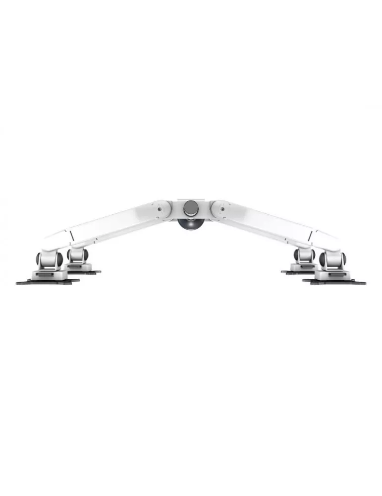 MULTIBRACKETS 7211 Support de table quadruple Multibrackets Gas Lift Arm Quad pour écran 15"- 32" Charge 10Kg Vesa Max 100x100