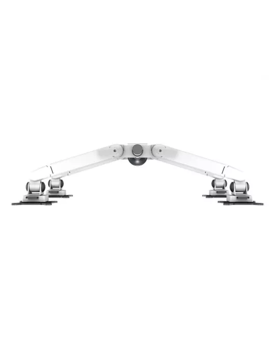 MULTIBRACKETS 7211 Support de table quadruple Multibrackets Gas Lift Arm Quad pour écran 15"- 32" Charge 10Kg Vesa Max 100x100
