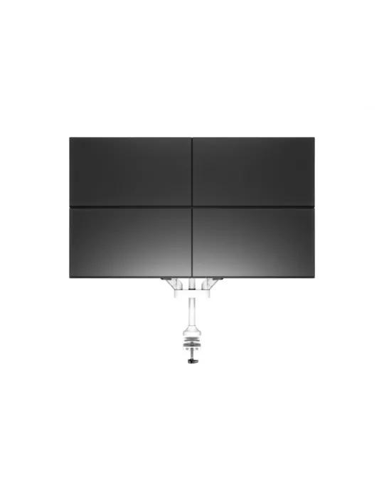 MULTIBRACKETS 7211 Support de table quadruple Multibrackets Gas Lift Arm Quad pour écran 15"- 32" Charge 10Kg Vesa Max 100x100