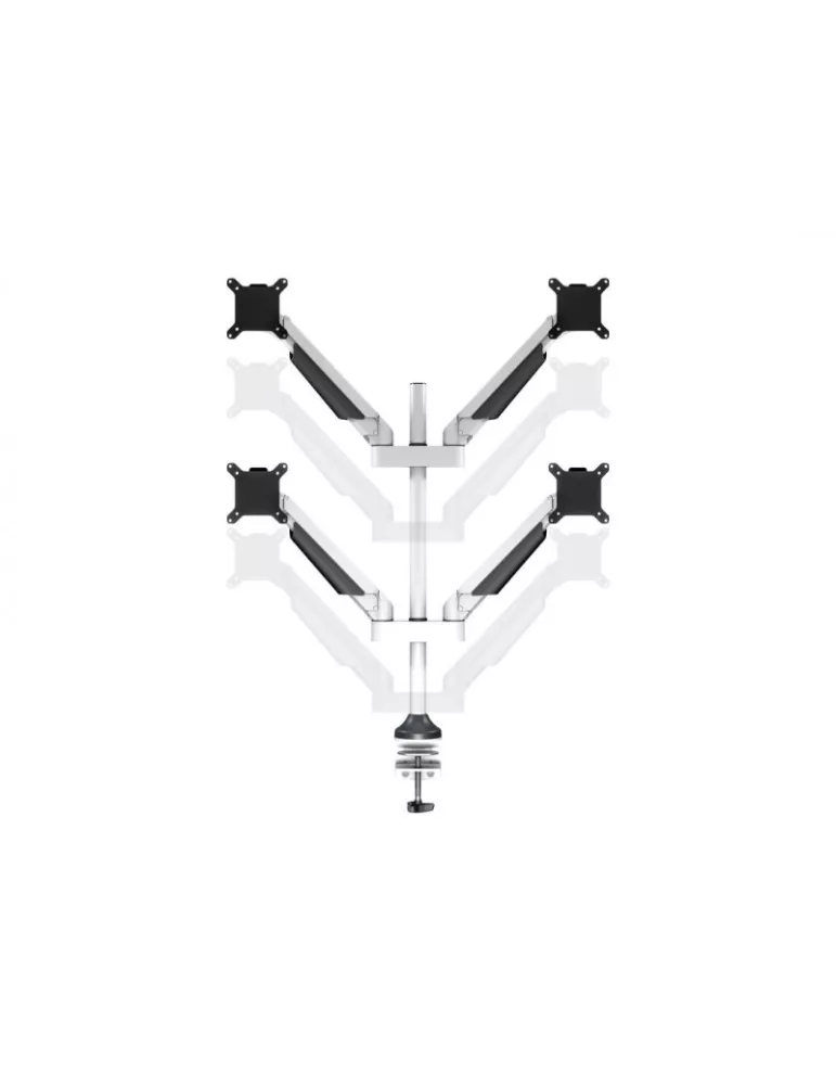MULTIBRACKETS 7211 Multibrackets Gas Lift Arm Quad table stand for 15 - 32  screens Load 10Kg Vesa Max 100x100 MULTIBRACKETS M