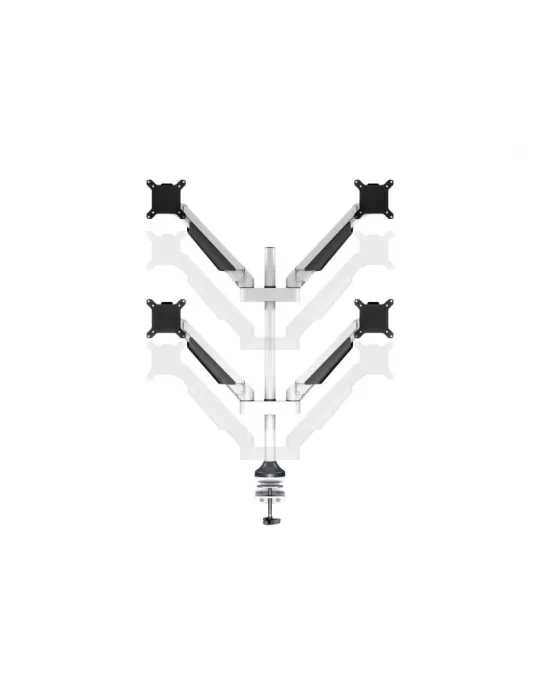 MULTIBRACKETS 7211 Multibrackets Gas Lift Arm Quad table stand for 15 - 32  screens Load 10Kg Vesa Max 100x100 MULTIBRACKETS M