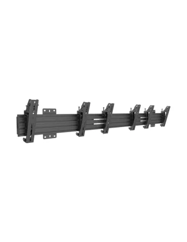 MULTIBRACKETS 7048 Support mural inclinable Multibrackets Wallmount Pro MBW3U Tilt 200 Black - 3 écrans 27"-32" VESA Max 200x20