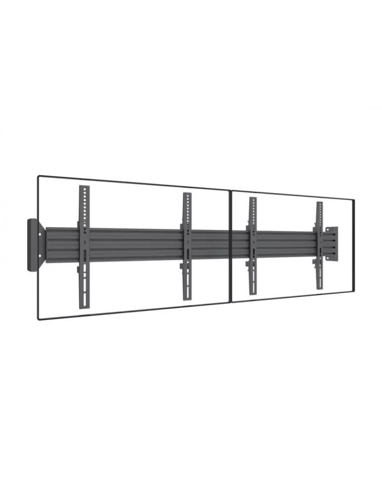 MULTIBRACKETS 7833 Wandhalterung Multibrackets Wallmount Pro MBWW2U Fixed Black 200cm - 32 -Bildschirm -75 VESA Max 400x400 MU