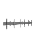 MULTIBRACKETS 4016 Support mural fixe Multibrackets Wallmount Pro MBW3U Fixed Black - 3 écrans 40"-75" VESA Max 600x400
