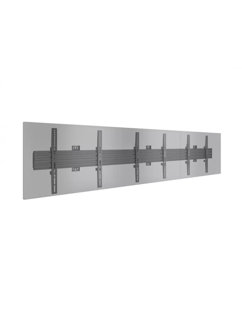 MULTIBRACKETS 4016 Multibrackets Wallmount Pro MBW3U Fixed Black - 3 screens 40 -75  VESA Max 600x400 MULTIBRACKETS MUL4016 |