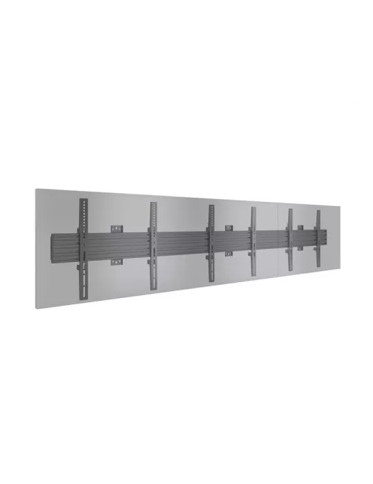 MULTIBRACKETS 4016 Multibrackets Wallmount Pro MBW3U Fixed Black - 3 screens 40 -75  VESA Max 600x400 MULTIBRACKETS MUL4016 |