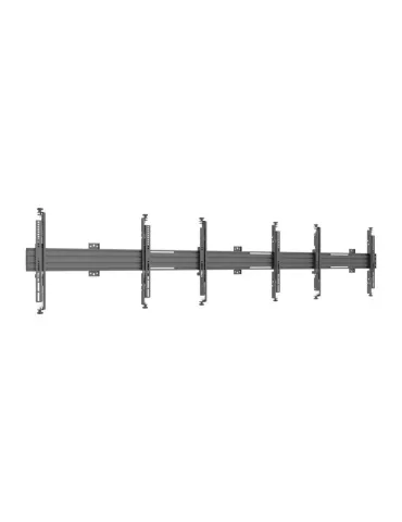 MULTIBRACKETS 0648 Verstellbare Wandhalterung Multibrackets Wallmount Pro MBW3U Micro Adjustable Black - 3 Bildschirme 32 -75