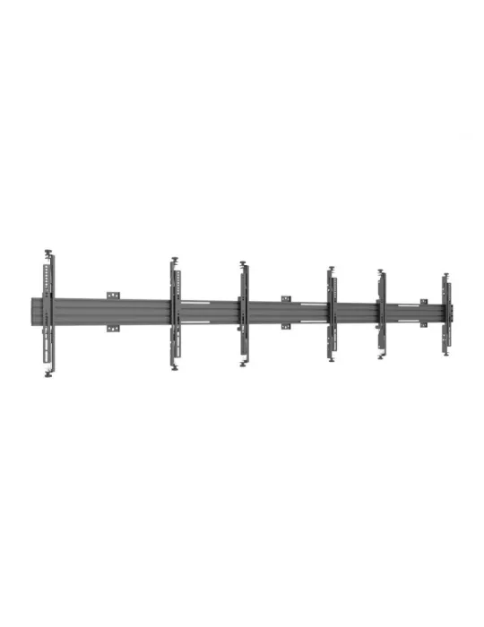 MULTIBRACKETS 0648 Multibrackets Wallmount Pro MBW3U Micro Adjustable Black - 3 screens 32 -75  VESA Max 400x400 MULTIBRACKETS