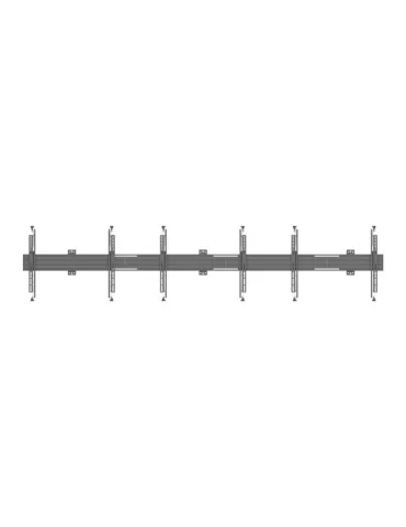 MULTIBRACKETS 0648 Multibrackets Wallmount Pro MBW3U Micro Adjustable Black - 3 screens 32 -75  VESA Max 400x400 MULTIBRACKETS 2
