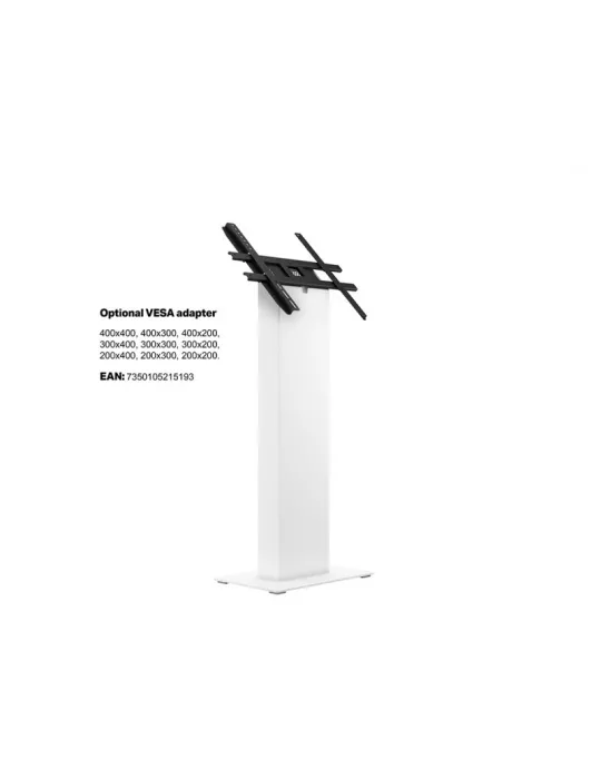 MULTIBRACKETS 5186 Fixed floor stand Multibrackets Kiosk White - 15 -32  screen VESA Max 200x200 MULTIBRACKETS MUL5186 | Music