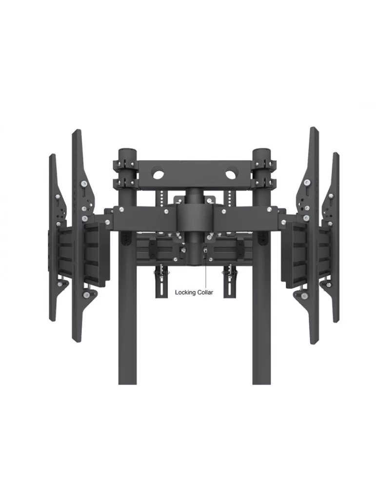 MULTIBRACKETS 7697 Multibrackets MBF3U Floorstand Triple Pro - pantalla 32 -65  VESA Max 400x400 MULTIBRACKETS MUL7697 | Music