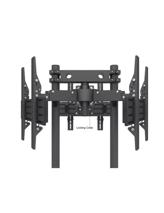 MULTIBRACKETS 7697 Support sol Multibrackets MBF3U Floorstand Triple Pro - écran 32"-65" VESA Max 400x400