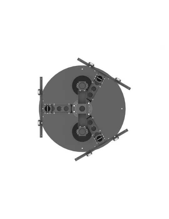 MULTIBRACKETS 7697 Multibrackets MBF3U Floorstand Triple Pro - screen 32 -65  VESA Max 400x400 MULTIBRACKETS MUL7697 | MusicGo