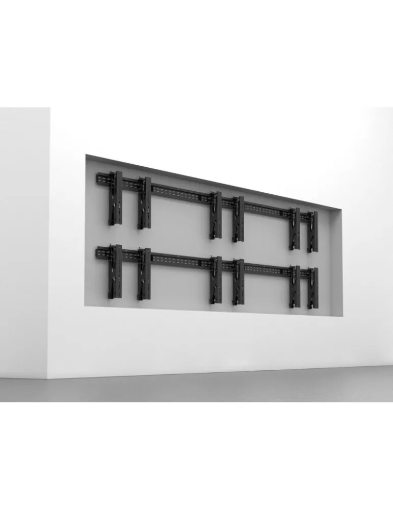 MULTIBRACKETS 0513 Support mural Multibrackets Public Video Wall Mount Push - écran 40-70" VESA Max 600x400