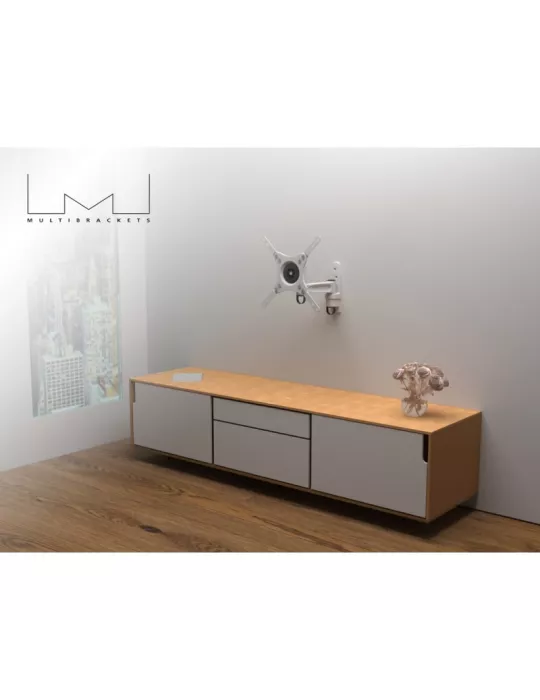 MULTIBRACKETS 6085 Support mural inclinable et rotative Multibrackets Flexarm 360 II - écran 15"-32" VESA Max 200x200