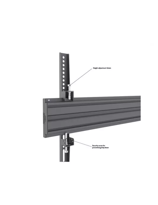 MULTIBRACKETS 3996 Multibrackets Wallmount Pro MBW1U Fixed Black - 40 -75  screen VESA Max 600x400 MULTIBRACKETS MUL3996 | Mus