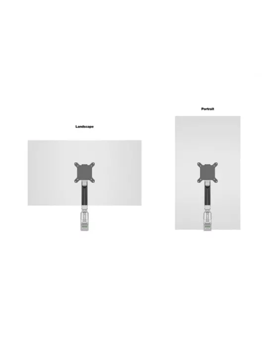MULTIBRACKETS 0990 Support de table Multibrackets Gas Lift Arm Wall Basic pour écran 15"- 32" Charge 10Kg Vesa Max 100x100