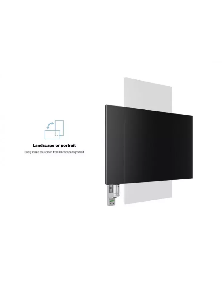 MULTIBRACKETS 0990 Support de table Multibrackets Gas Lift Arm Wall Basic pour écran 15"- 32" Charge 10Kg Vesa Max 100x100