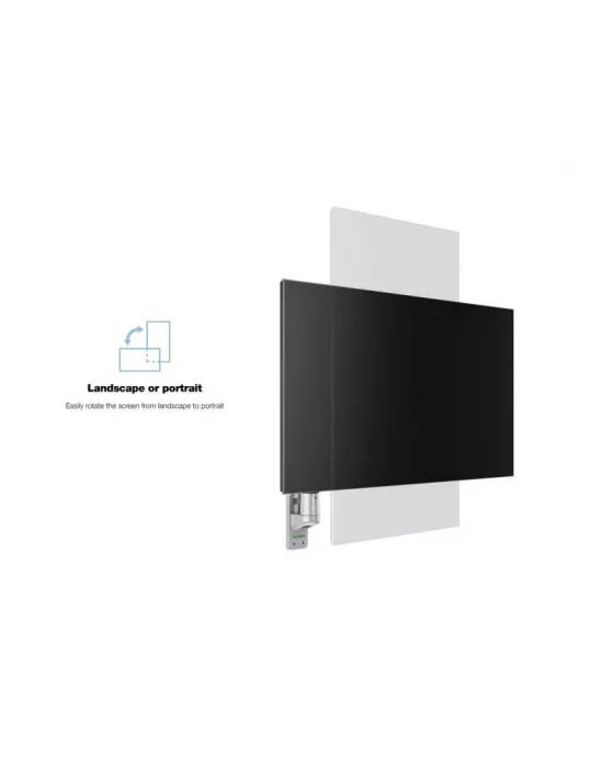MULTIBRACKETS 0990 Support de table Multibrackets Gas Lift Arm Wall Basic pour écran 15"- 32" Charge 10Kg Vesa Max 100x100