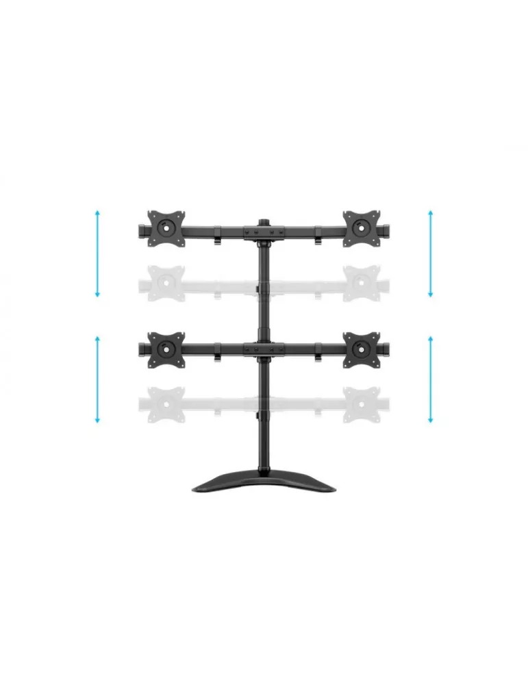 MULTIBRACKETS 3347 Support de table rotatif Multibrackets Deskstand Basic Quad - 4 écrans 15" - 27" VESA Max 100x100