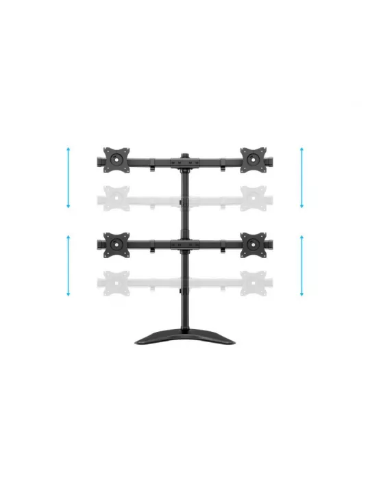 MULTIBRACKETS 3347 Support de table rotatif Multibrackets Deskstand Basic Quad - 4 écrans 15" - 27" VESA Max 100x100