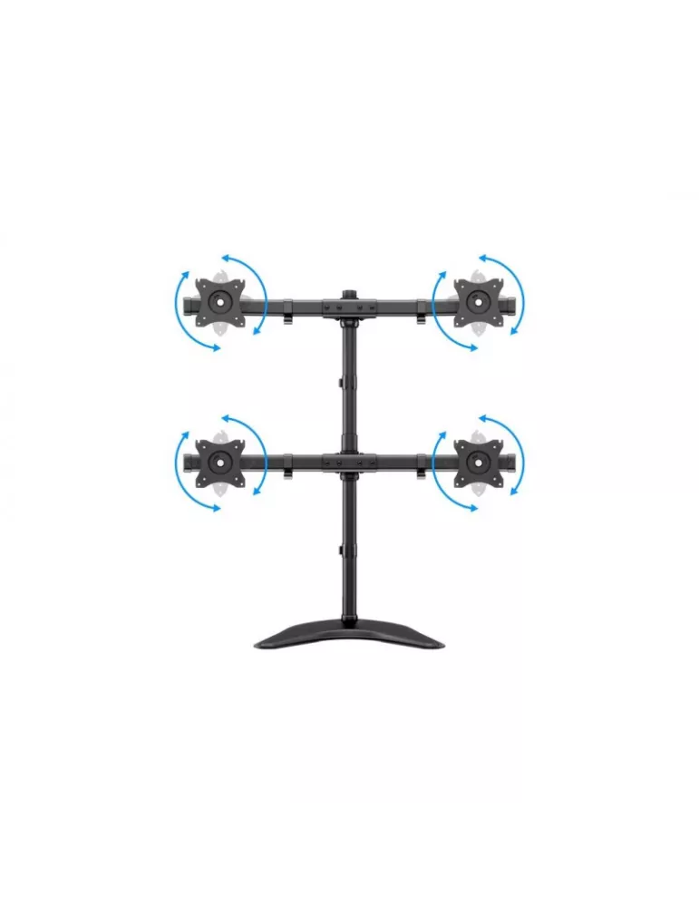 MULTIBRACKETS 3347 Support de table rotatif Multibrackets Deskstand Basic Quad - 4 écrans 15" - 27" VESA Max 100x100