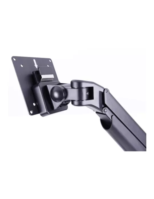 MULTIBRACKETS 5952 Gelenkige Tischhalterung mit Griff Multibrackets Gas Lift Arm Single Duo Crossbar HD - 2 Bildschirme von 15
