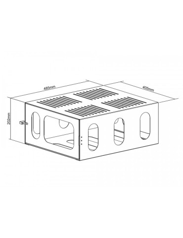 MULTIBRACKETS 5259 Videoprojektor-Schutzkäfig Multibrackets projector mount HD Art. MULTIBRACKETS MUL5259 | MusicGoodDeal 2