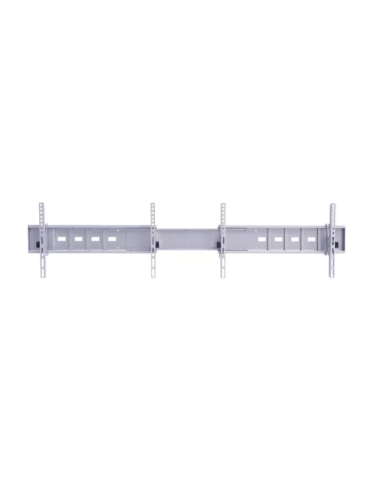 MULTIBRACKETS 7808 Bildschirmständer Multibrackets Public Display Stand Dual Screen Mount Silber - 2 Bildschirme 40 -55  VESA