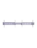 MULTIBRACKETS 7808 Support écran Multibrackets Public Display Stand Dual Screen Mount Silver - 2 pantallas 40 -55  VESA Max 60