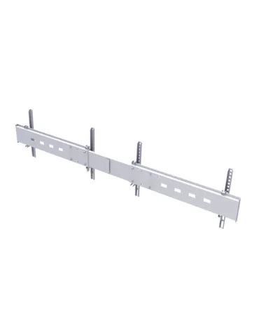 MULTIBRACKETS 7808 Support écran Multibrackets Public Display Stand Dual Screen Mount Silver - 2 screens 40 -55  VESA Max 600x 2
