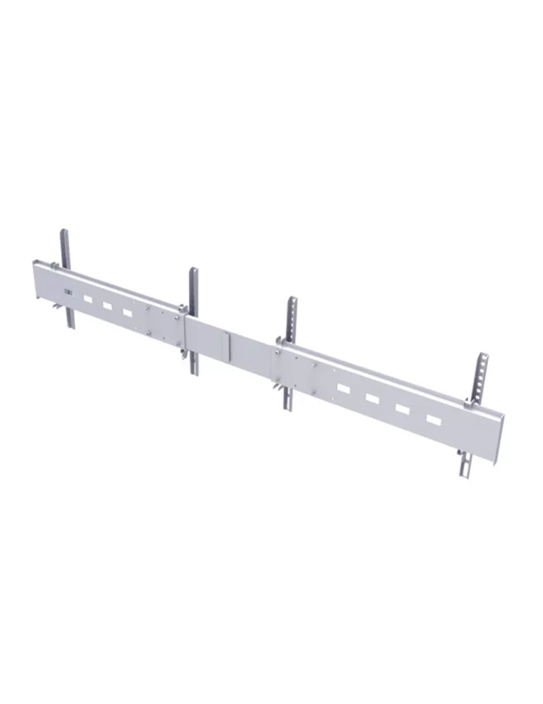 MULTIBRACKETS 7808 Support écran Multibrackets Public Display Stand Dual Screen Mount Silver - 2 pantallas 40 -55  VESA Max 60