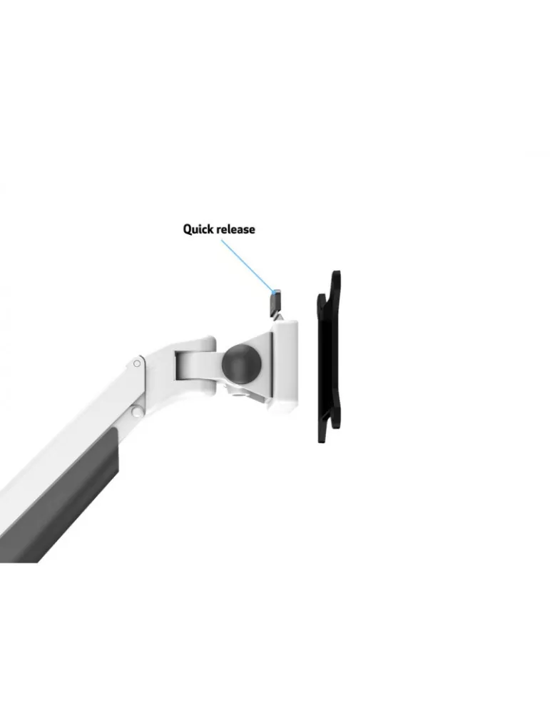 MULTIBRACKETS 9383 Support de table et mural Multibrackets VESA Gas Lift Arm Desk or Wall Basic - écran de 15"- 32" VESA Max 10