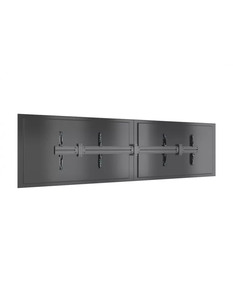 MULTIBRACKETS 5759 Multibrackets Wallmount Pro MBW2UHD Fixed - 2 screens 65 -75  VESA Max 600x400 MULTIBRACKETS MUL5759 | Musi