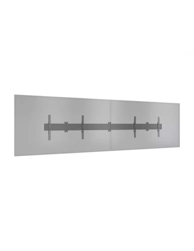MULTIBRACKETS 5759 Multibrackets Wallmount Pro MBW2UHD Fixed - 2 screens 65 -75  VESA Max 600x400 MULTIBRACKETS MUL5759 | Musi