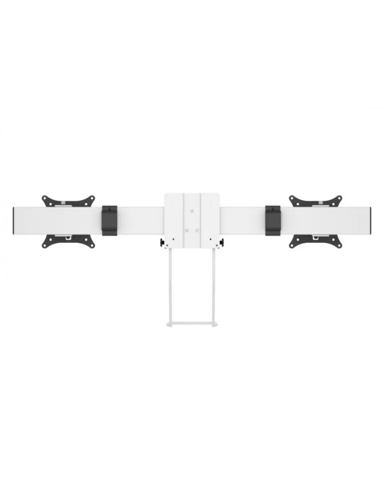 MULTIBRACKETS 4917 Soporte de pantalla con asa Placa de liberación rápida Multibrackets Duo - 2 pantallas 15-28  VESA Max 100x
