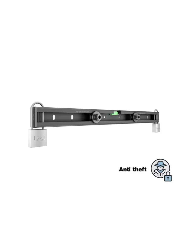 MULTIBRACKETS 4159 Sichere, feste, schwarze Wandhalterung für Bildschirme Hochformat  43-65  oder Querformat  32-65 . MULTIBRA