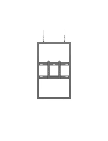MULTIBRACKETS 6374 Caisson avec elingues Multibrackets Enclosure 43  Wire Medium B2B Black - 43  screen VESA Max 600x400 MULTI 2