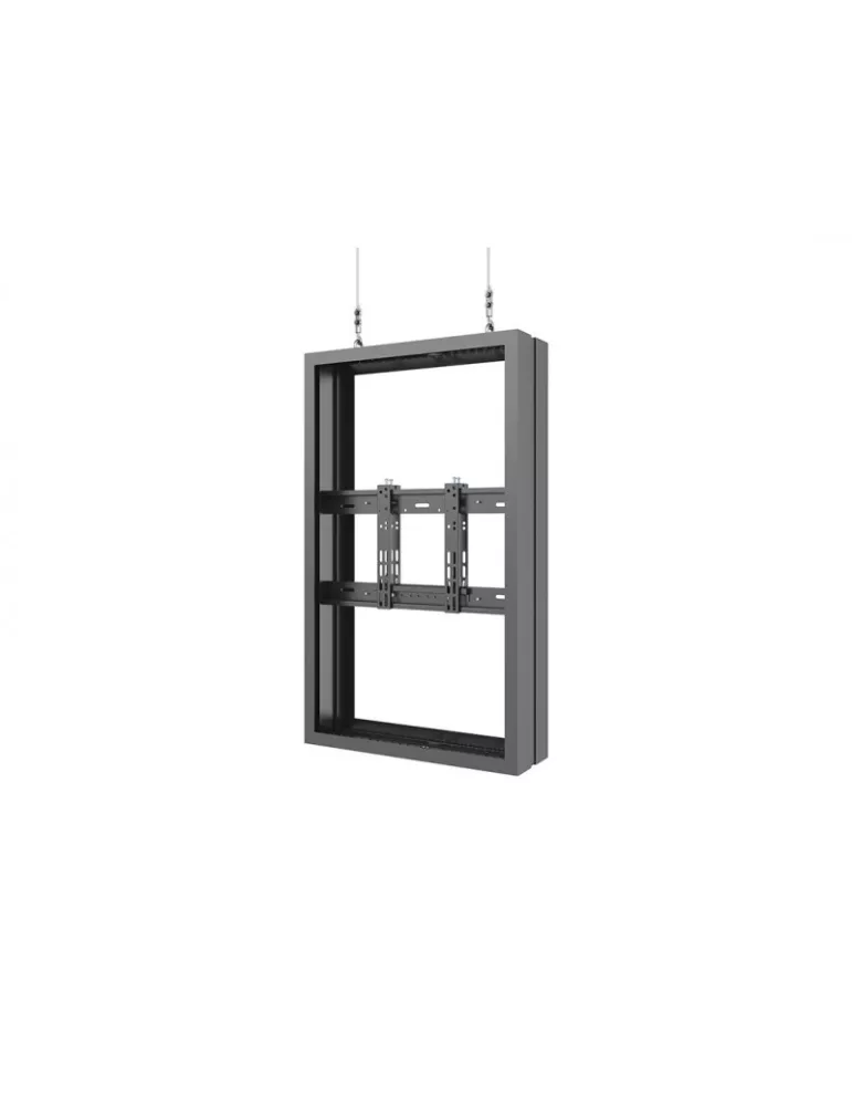 MULTIBRACKETS 6374 Caisson avec elingues Multibrackets Enclosure 43  Wire Medium B2B Black - 43  screen VESA Max 600x400 MULTI