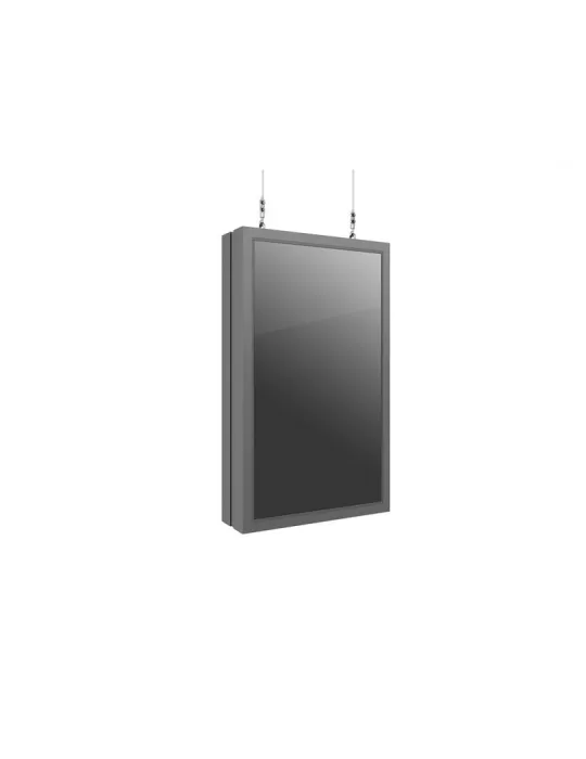 MULTIBRACKETS 6374 Caisson avec elingues Multibrackets Enclosure 43  Wire Medium B2B Black - 43  screen VESA Max 600x400 MULTI