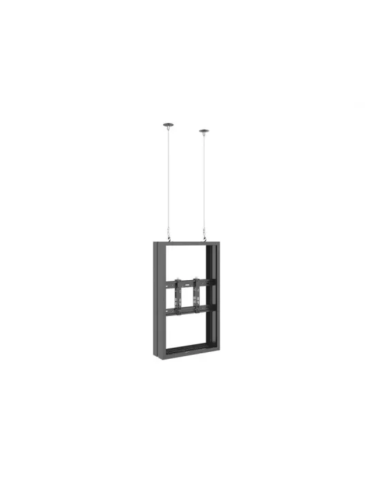 MULTIBRACKETS 6374 Caisson avec elingues Multibrackets Enclosure 43  Wire Medium B2B Black - 43  screen VESA Max 600x400 MULTI