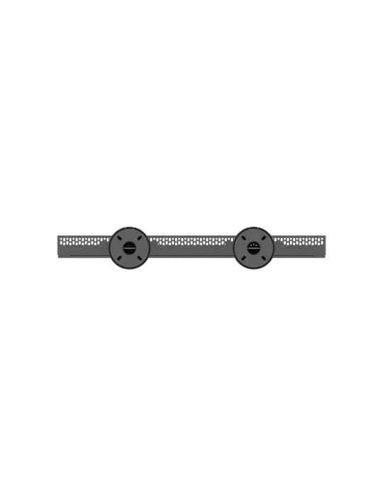 MULTIBRACKETS 5735 Support sol plafond avec caisson Multibrackets Enclosure 75  Floor to Ceiling Medium Black - 75  screen VES