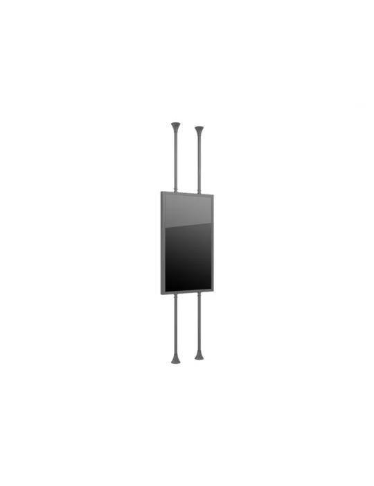 MULTIBRACKETS 5735 Support sol plafond avec caisson Multibrackets Enclosure 75" Floor to Ceiling Medium Noir - écran 75" VESA M