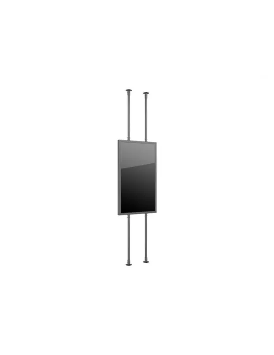 MULTIBRACKETS 5735 Support sol plafond avec caisson Multibrackets Enclosure 75" Floor to Ceiling Medium Noir - écran 75" VESA M