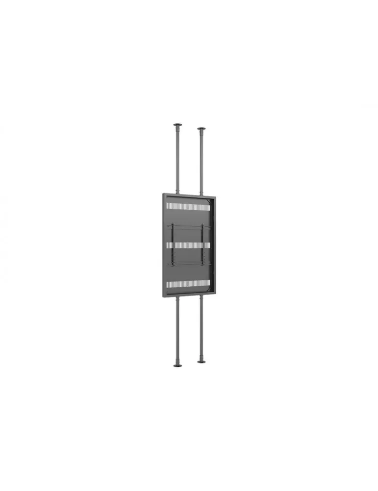 MULTIBRACKETS 5735 Support sol plafond avec caisson Multibrackets Enclosure 75" Floor to Ceiling Medium Noir - écran 75" VESA M