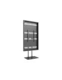 MULTIBRACKETS 0031 Caisson sur pied pour ecran 86"  Dual Pole Enclosure 86" H-Brightness Floorbase