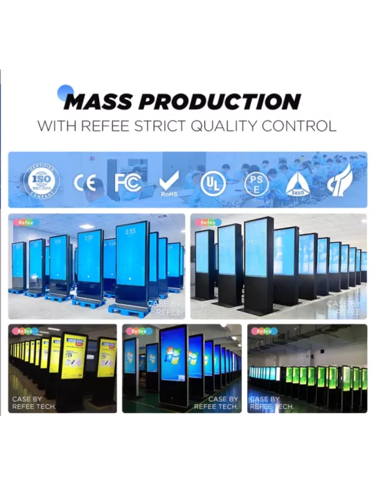 REFEE ID55AFA Totem Autoportant 55''   UHD 3840x2160 400/cdm2