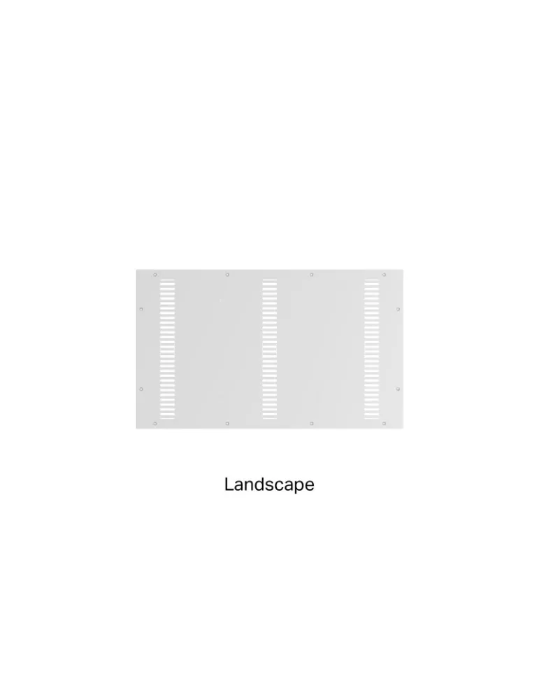 MULTIBRACKETS 9382 Plaque Arrière Caisson 46"  M Pro Series Blanche