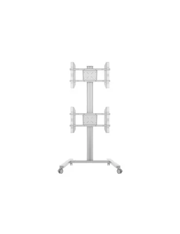 MULTIBRACKETS 2222 Soporte de pantalla Multibrackets 180 Dual Vertical Plata - 2 pantallas 32 -55  VESA Máx 700x400 MULTIBRACK 2