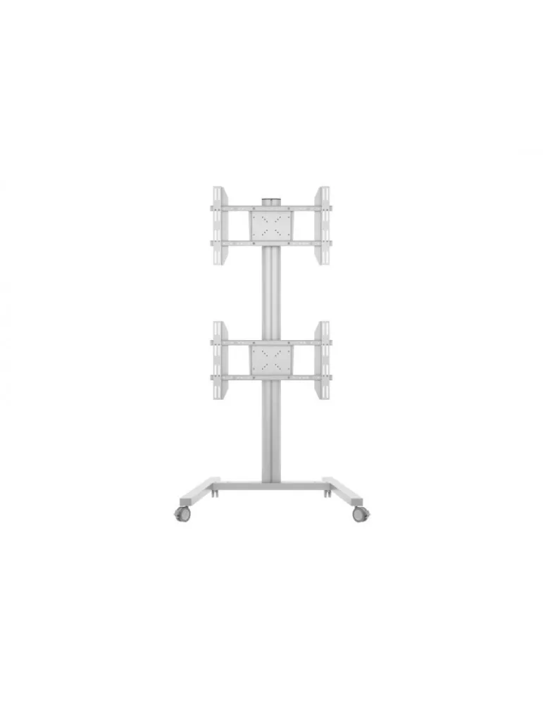 MULTIBRACKETS 2222 Multibrackets Display Stand 180 Dual Vertical Silver - 2 displays 32 -55  VESA Max 700x400 MULTIBRACKETS MU